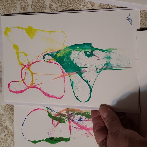 Bundle of 15 handmade string art cards - Picture 6 of 12